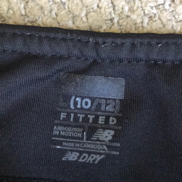 New Balance Girls Spandex Shorts - Picture 2 of 2
